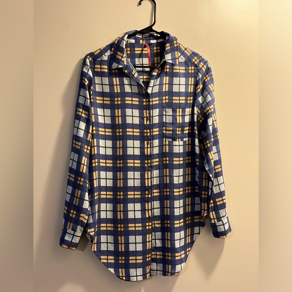 Sack's Long Shirt Plaid